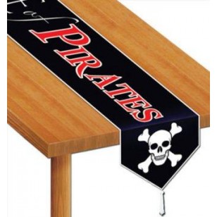 Pirate Plastic Table Runner